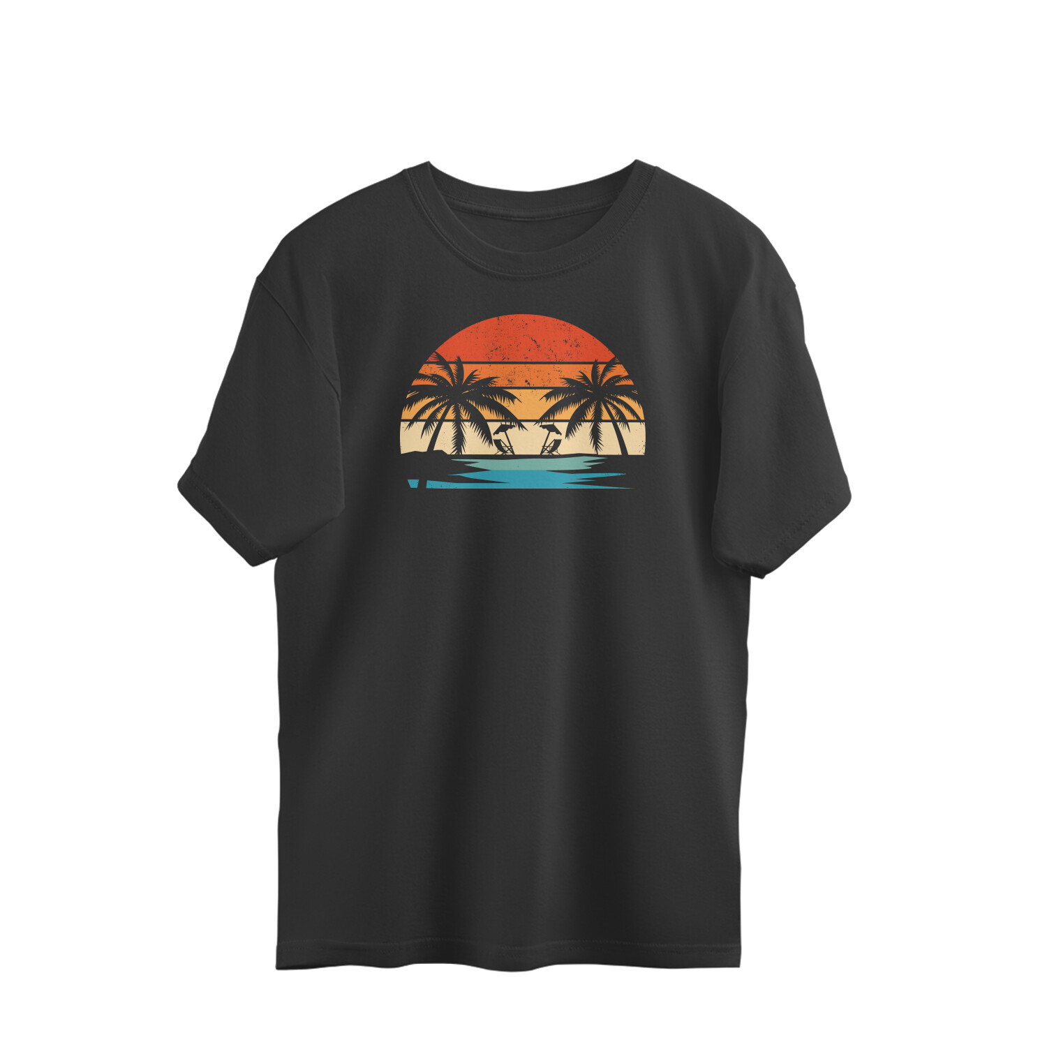 Beach sunset tee